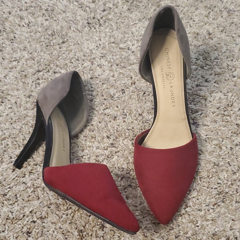 Chinese Laundry D'orsey color block heels